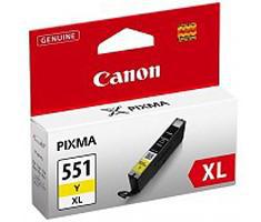 Canon CLI-551XL Y inktcartridge 1 stuk(s) Origineel Hoog (XL) rendement Geel