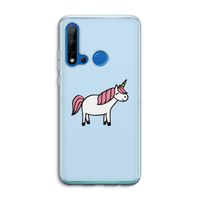 Eenhoorn: Huawei P20 Lite (2019) Transparant Hoesje
