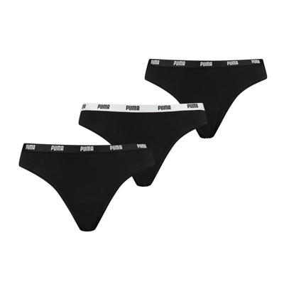 Puma String Dames Zwart 3-Pack-L