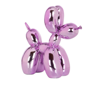 Art Decoration Dog roze