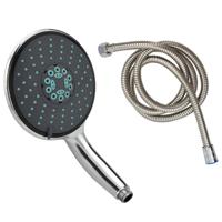 VidaXL Handdouche multifunctioneel met slang van 1,5 m chroomkleurig VidaXL Handdouche multifunctioneel met slang van 1,5 m chroomkleurig