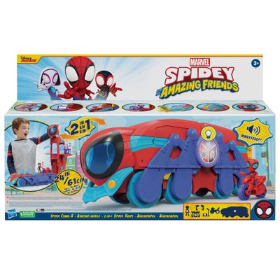 Spidey and His Amazing Friends 2-in-1 mobiele hoofdkwartier speelset