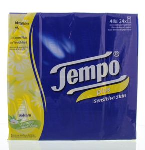 Tempo Plus sensitive kamille/aloe (9 st)