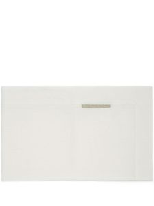 Brunello Cucinelli chemin de table en lin (160 cm x 50 cm) - Blanc