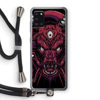 Hell Hound and Serpents: Samsung Galaxy A31 Transparant Hoesje met koord