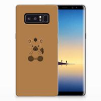 Samsung Galaxy Note 8 Telefoonhoesje met Naam Baby Hyena - thumbnail