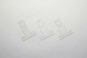 FRP rear suspension plate, hard, MM/LM MR-03 (MZW-409H)