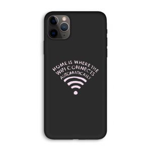 Home Is Where The Wifi Is: iPhone 11 Pro Max Biologisch afbreekbaar hoesje