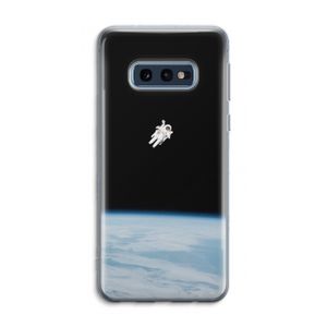 Alone in Space: Samsung Galaxy S10e Transparant Hoesje