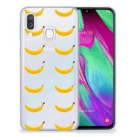 Samsung Galaxy A40 | Siliconen Case | Banana