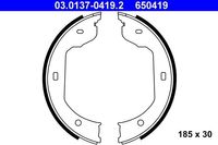 Remschoenset, parkeerrem 03013704192