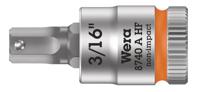 Wera 8740 A HF Binnenzeskant Zyklop Bitdop met 1/4"-aandrijving met vasthoudfunctie, 3/16" - 1 stuk(s) - 05003386001 - thumbnail