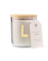 HEMA Kaars in glas Ø8x10cm letter L