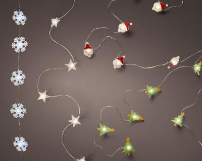 microdecostring l90 cm10l wit/koel wit a4 kerstverlichting - Lumineo