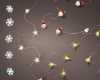 microdecostring l90 cm10l wit/koel wit a4 kerstverlichting - Lumineo