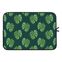 Monstera leaves: Laptop sleeve 13 inch