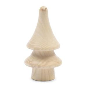 Riviera Maison Kerstboom beeldje Bruin, Kerstdecoratie - Aspen Wooden