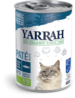 Yarrah natvoer kat blik pate bio vis 400gr