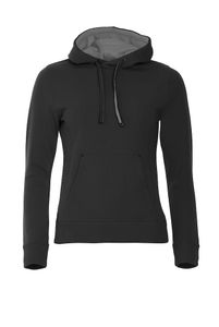 Clique 021042 Classic Hoody Ladies - Zwart - M