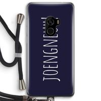 Joengneuh!: Xiaomi Mi Mix 2 Transparant Hoesje met koord
