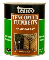 Transparant natuurbruin 1l mild verf/beits - tenco