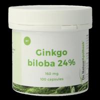 Natuurapotheek Ginkgo biloba 24% 160mg 100 Capsules