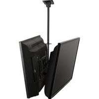 SpeaKa Professional Double TV-plafondbeugel In hoogte verstelbaar 81,3 cm (32) - 165,1 cm (65) Kantelbaar - thumbnail