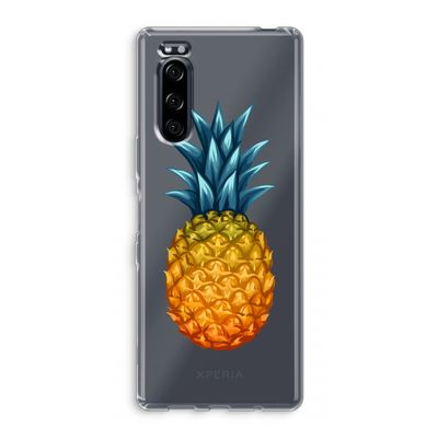 Grote ananas: Sony Xperia 5 Transparant Hoesje