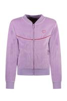 MAYCE Meisjes velvet vest - Lilac