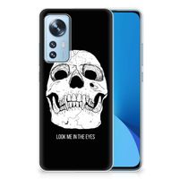 Silicone Back Case Xiaomi 12 | 12X Skull Eyes - thumbnail