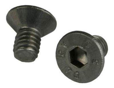 Bofix Bout m6x10 inbus rvs verz ds a 25