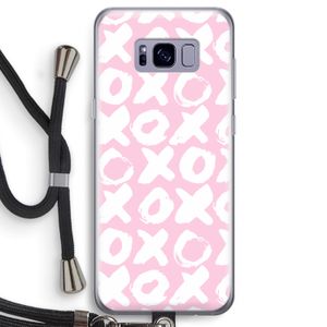 XOXO: Samsung Galaxy S8 Transparant Hoesje met koord