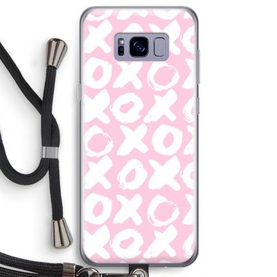 XOXO: Samsung Galaxy S8 Transparant Hoesje met koord