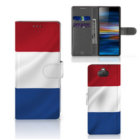 Sony Xperia 10 Bookstyle Case Nederlandse Vlag - thumbnail