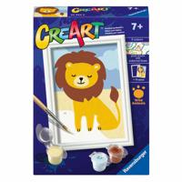 Ravensburger Creart schilderen op nummer - leeuw