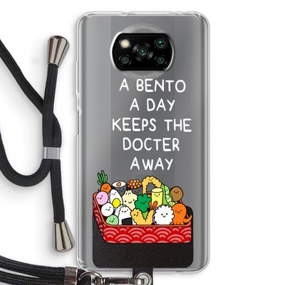 Bento a day: Xiaomi Poco X3 Pro Transparant Hoesje met koord