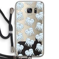 Octopussen: Samsung Galaxy S7 Transparant Hoesje met koord