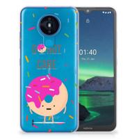 Nokia 1.4 | Siliconen Case | Donut Roze