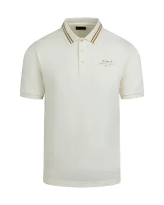 Cruyff - Gudad Polo Shirt - Cream/ Gold