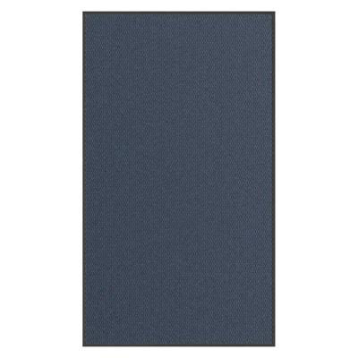 Deurmat 115x200 cm blauw