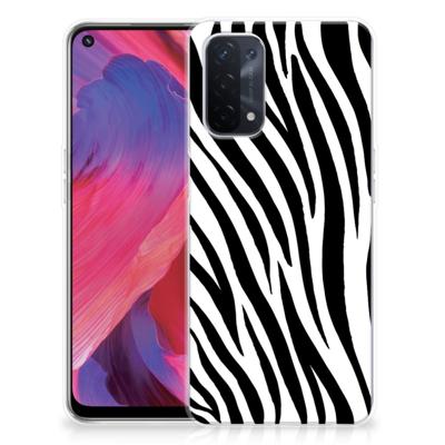 OPPO A93 5G | TPU Hoesje | Zebra
