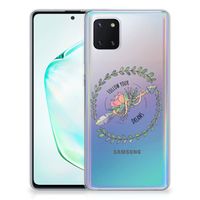 Samsung Galaxy Note 10 Lite Telefoonhoesje met Naam Boho Dreams - thumbnail