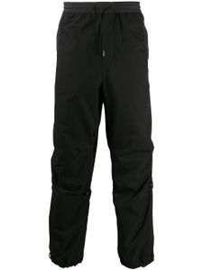 Maharishi pantalon de jogging à lien de resserrage - Noir