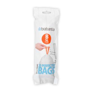 Brabantia PerfectFit Afvalzakken B 5L 20 Stuks