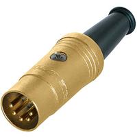 Rean AV NYS322AG DIN-connector Stekker Aantal polen: 5 1 stuk(s)