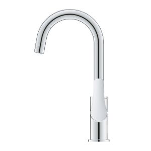 GROHE Eurosmart waterbesparende wastafelkraan l-size met pop-up waste chroom 23970003