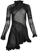 Roberta Einer robe courte Ali en crochet - Noir - thumbnail