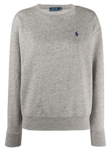 Polo Ralph Lauren sweat à logo brodé - Gris