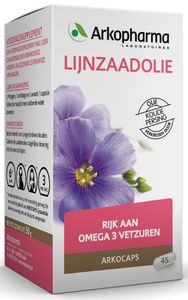 Arkocaps Lijnzaadolie Capsules 45st