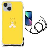 iPhone 14 Plus Stevig | Bumper Hoesje | Baby Leopard